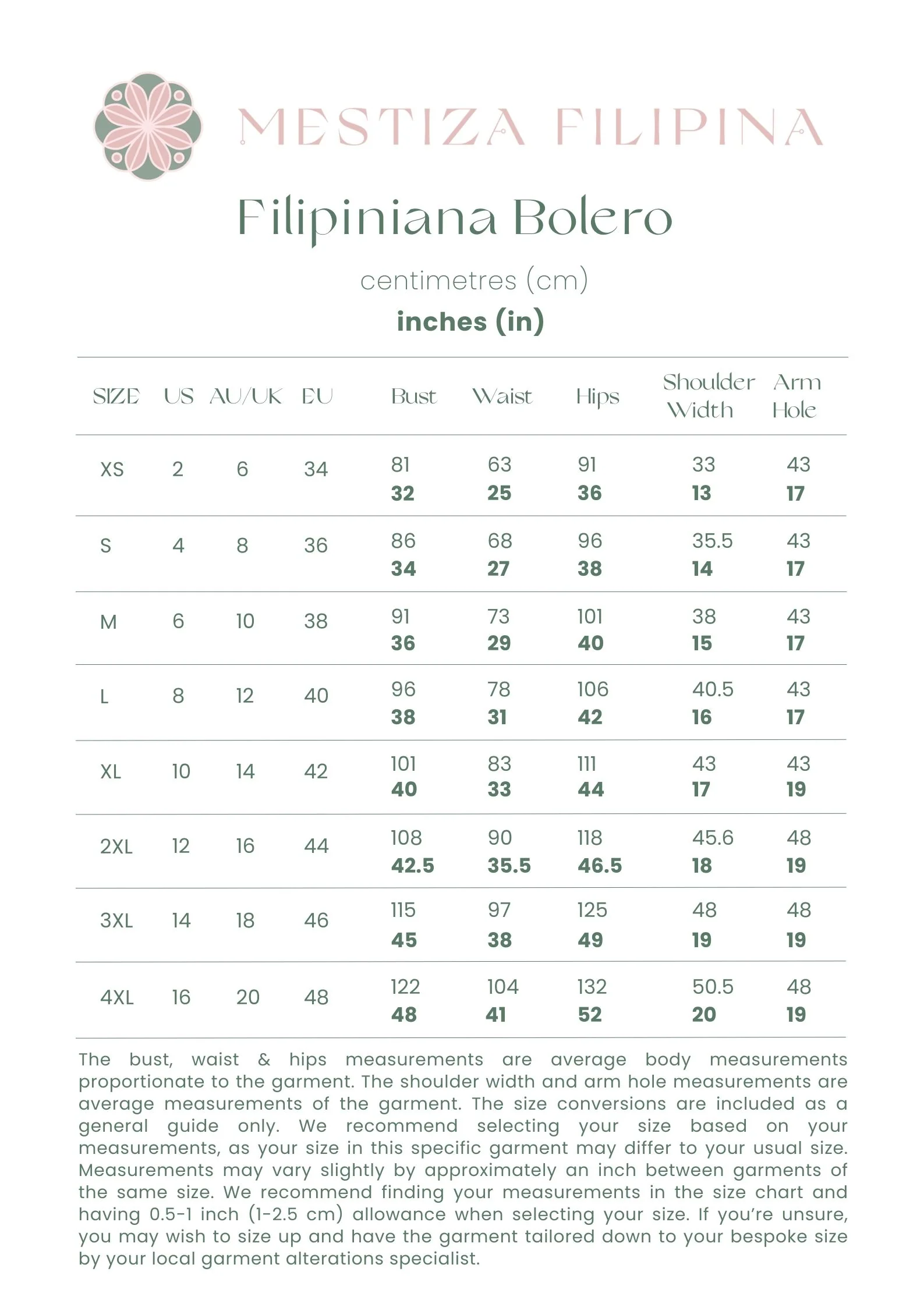 'Luisa' Bolero Filipiniana Sleeves (Red) - Image 3